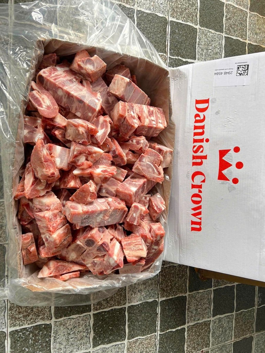 SƯỜN SỤN HEO DANISH CROW -thùng 10kg