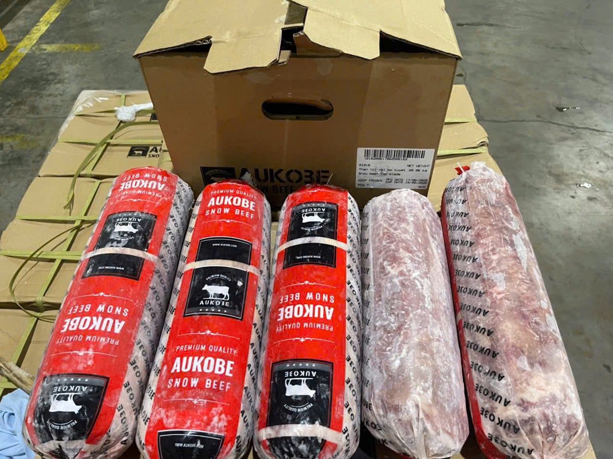 Ba chỉ bò canada
