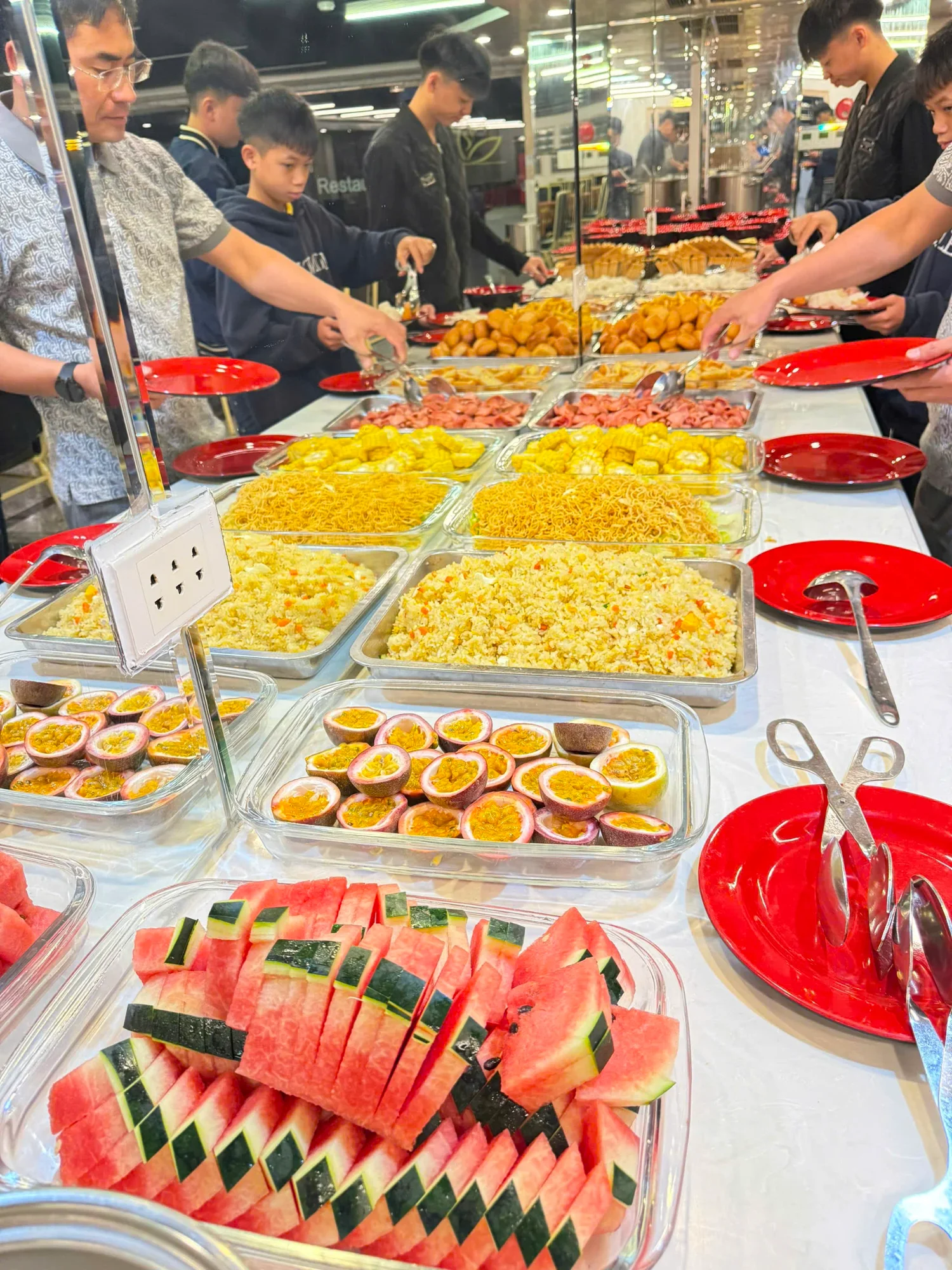 Tiệc buffet Sáng